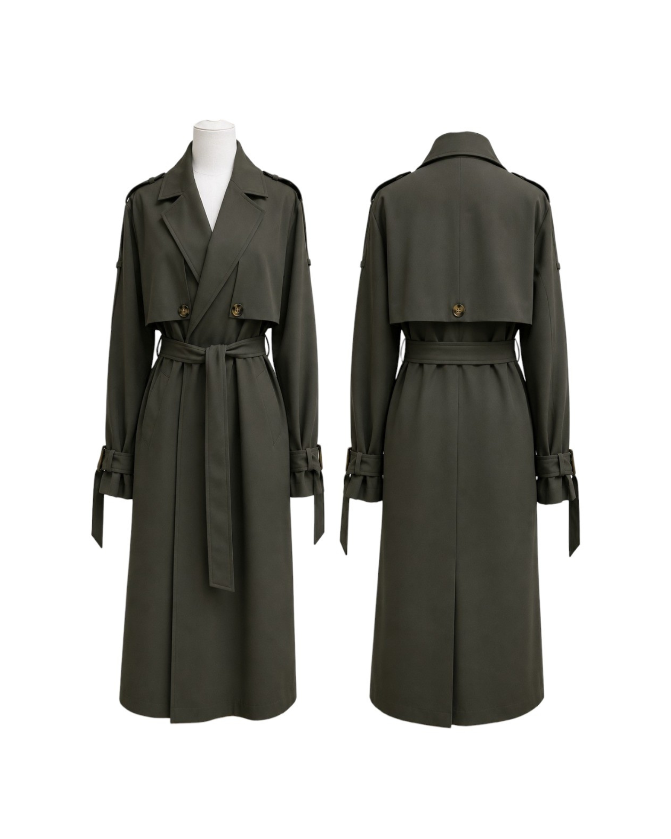 GABARDINA Trench "Royal Flow"