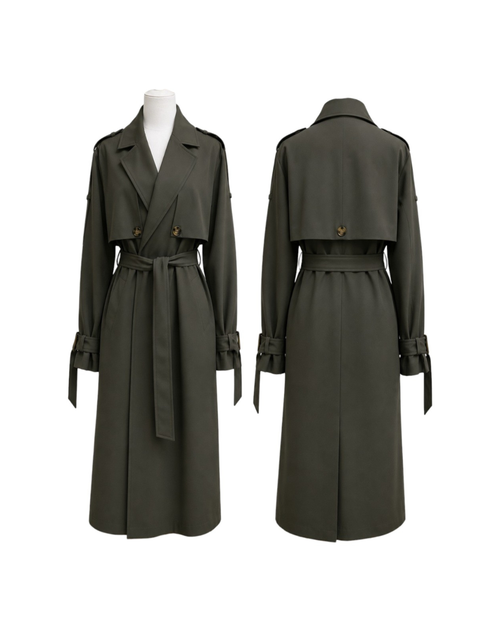 GABARDINA Trench "Royal Flow"